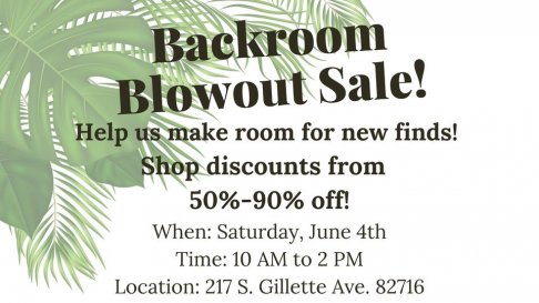 The Vintage Twine Backroom Blowout Sale