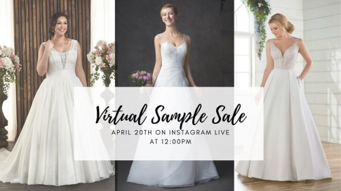 Everly and Opal Bridal Virtual Sample Sale